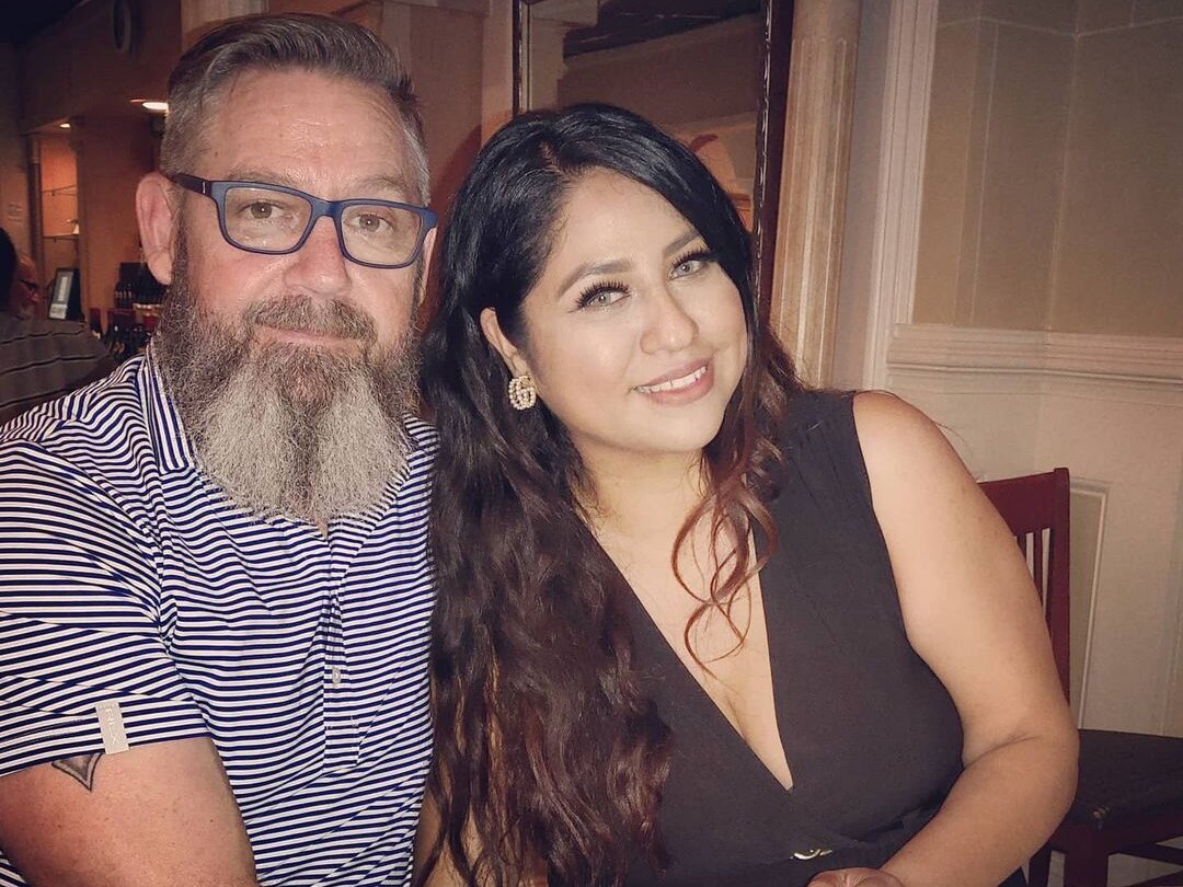 Older man dating a younger woman